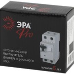 ЭРА Pro Автоматический выключатель дифференциального тока NO-901-98 АВДТ 64 C32 100мА 1P+N тип A (90