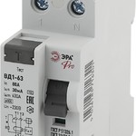 ЭРА Pro Устройство защитного отключения NO-902-55 УЗО ВД1-63 1P+N 80А 30мА (90/1620)