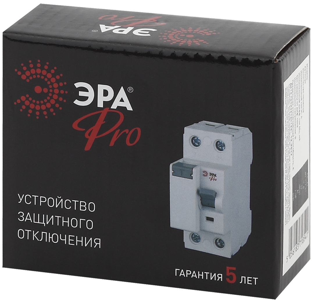 ЭРА Pro Устройство защитного отключения NO-902-60 УЗО ВД1-63 1P+N 100А 300мА (90/1620)