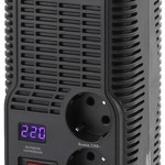 СНК-1000 ЭРА Стабилизатор напр. компакт, 160-260В/220В, 1000ВА (8/192)