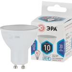 LED MR16-10W-840-GU10 ЭРА (диод, софит, 10Вт, нейтр, GU10) (10/100/4000)