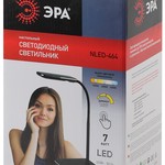 ЭРА наст.светильник NLED-464-7W-W белый (12/144)