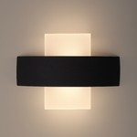 Декоративная подсветка светодиодная ЭРА  WL7 WH+BK 6Вт IP54 белый/черный