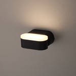 WL9 BK Подсветка ЭРА Декоративная подсветка светодиодная 6Вт IP 54 черный (20/800)