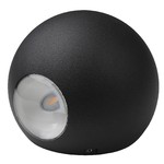 WL11 BK Подсветка ЭРА Декоративная подсветка светодиодная ЭРА 2*1Вт IP 54 черный (20/400)