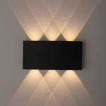 WL12 BK Подсветка ЭРА Декоративная подсветка светодиодная ЭРА 6*1Вт IP 54 черный (20/800)