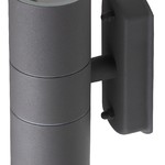 WL28 GY Подсветка ЭРА Декоративная подсветка 2*GU10 MAX35W IP54 серый (20/540)