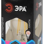 F-LED A60-11W-840-E27 ЭРА (филамент, груша, 11Вт, нейтр, Е27) (10/100/1500)