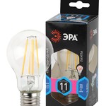 F-LED A60-11W-840-E27 ЭРА (филамент, груша, 11Вт, нейтр, Е27) (10/100/1500)