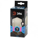 F-LED A60-7W-840-E27 frost ЭРА (филамент, груша мат., 7Вт, нейтр., Е27) (10/100/1200)