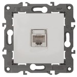 14-3107-01 ЭРА Розетка RJ45, IP20, белый (10/100/3000)