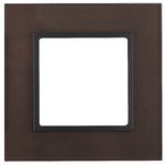 14-5101-13 ЭРА Рамка на 1 пост, стекло, Эра Elegance, бронза+антр (10/50/1500)