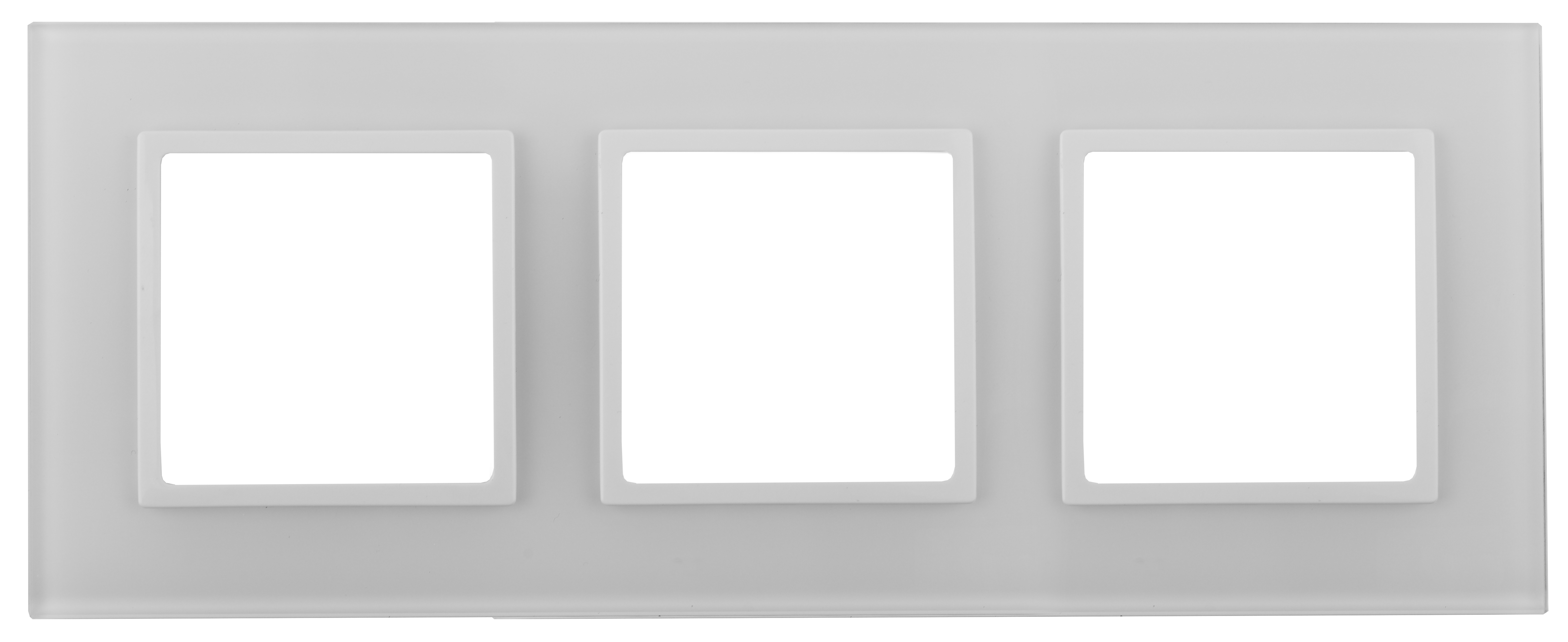 14-5103-01 ЭРА Рамка на 3 поста, стекло, Эра Elegance, белый+бел (5/25/750)