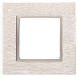 14-5201-04 ЭРА Рамка на 1 пост, металл, Эра Elegance, шампань+шамп (10/50/1800)