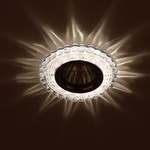 DK LD35 SL/WH Светильник ЭРА декор cо светодиодной подсветкой MR16, прозрачный (50/1400)