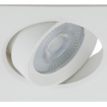 KL LED 21A-5 4K WH Светильник ЭРА светодиодный квадратный поворотн. LED SMD 5W 4000K, белый (100/160