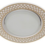 KL79 WH/GD Светильник ЭРА под лампу Gx53 круглый,220V,13W,белый/золото (30/720)