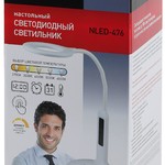 ЭРА наст.светильник NLED-476-10W-BK черный (8/72)