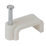 ЭРА Скоба 6мм плоская пластиковая (50шт) (550/16500)