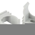 ЭРА Крепеж-клипса (cерый) для трубы d 40мм (30/420/10080)