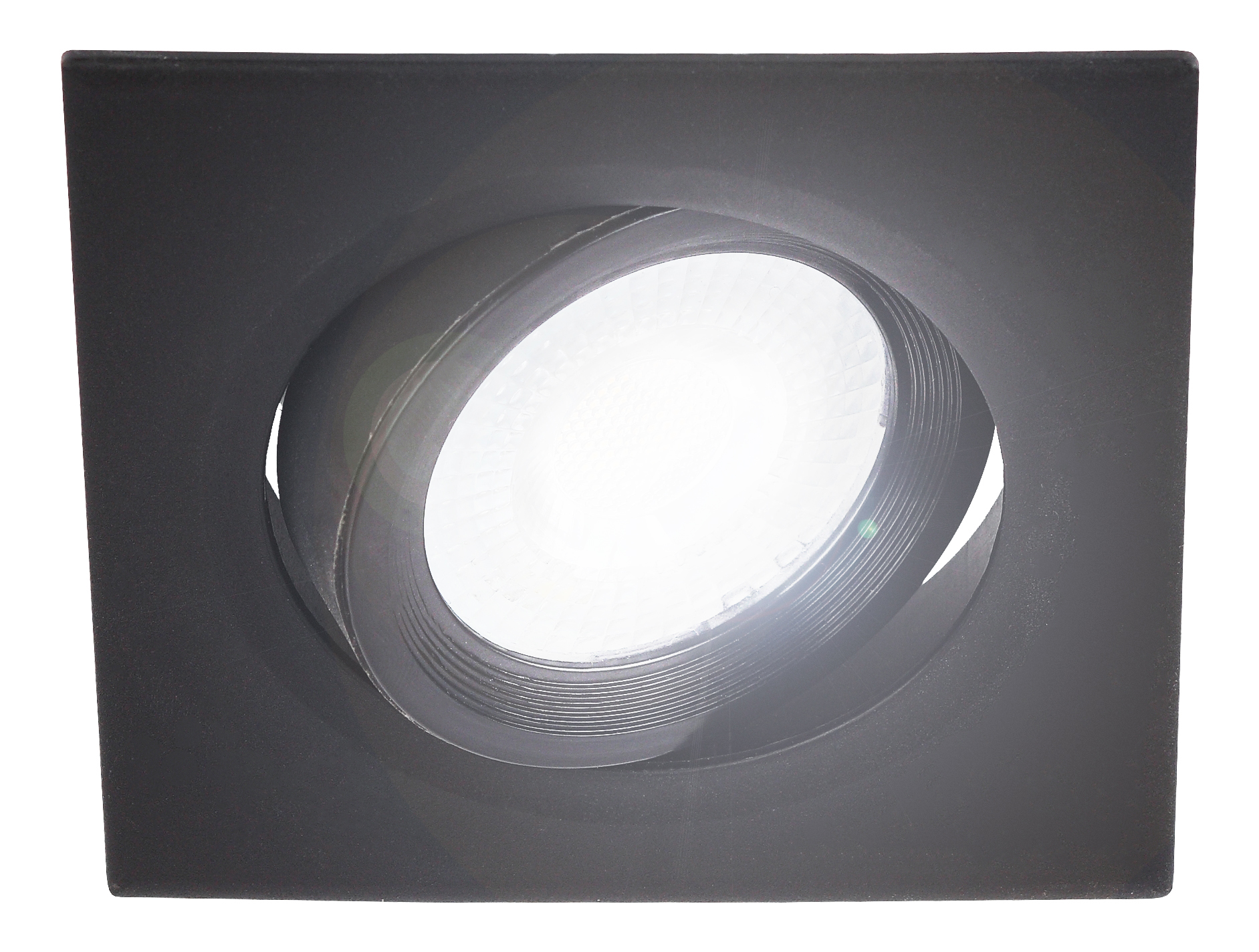 KL LED 21A-5 4K BK Светильник ЭРА Светильник ЭРА светодиодный квадратный поворотн. LED SMD 5W 4000K, черный (100/1600)