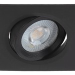 KL LED 21A-5 4K BK Светильник ЭРА Светильник ЭРА светодиодный квадратный поворотн. LED SMD 5W 4000K, черный (100/1600)