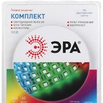 ЭРА Комплект светодиодной ленты 5050kit-14,4-60-12-IP20-RGB-5m (50/300)