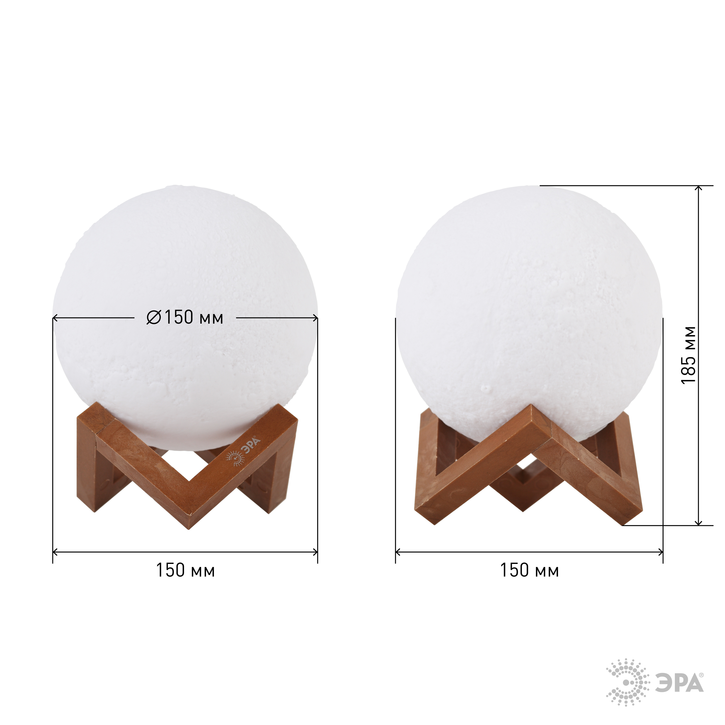 ЭРА светильник-ночник NLED-491-1W-W белый (12/144)