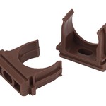 ЭРА Крепеж-клипса (дуб) для трубы d 25мм (10шт) (10/900/27000)