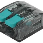 ЭРА NO-224-46 Клемма СМК компактная, серия 412 с рычагом, 2 отверстия, 0,5-4 мм2 (упак. 100 шт.) (10