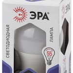 LED A60-7W-860-E27 ЭРА (диод, груша, 7Вт, хол, E27) (10/100/1500)