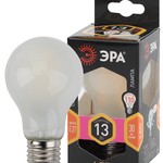 F-LED A60-13W-827-E27 frost ЭРА (филамент, груша мат., 13Вт, тепл, Е27) (10/100/1500)