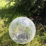 ERASF012-24 ЭРА Садовый светильник Шар на солнечной батарее, 15 LED 15 cм (12/144)