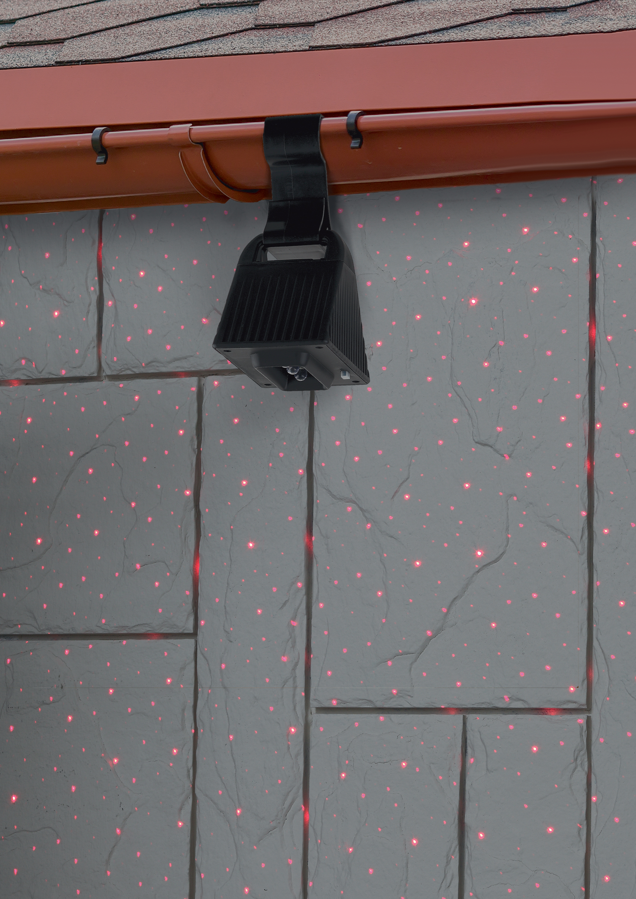 ERAFS024-06 ЭРА Подвесной светильник с лазерной проекцией красные точки,на солн. бат.,3LED,3 lm (24/