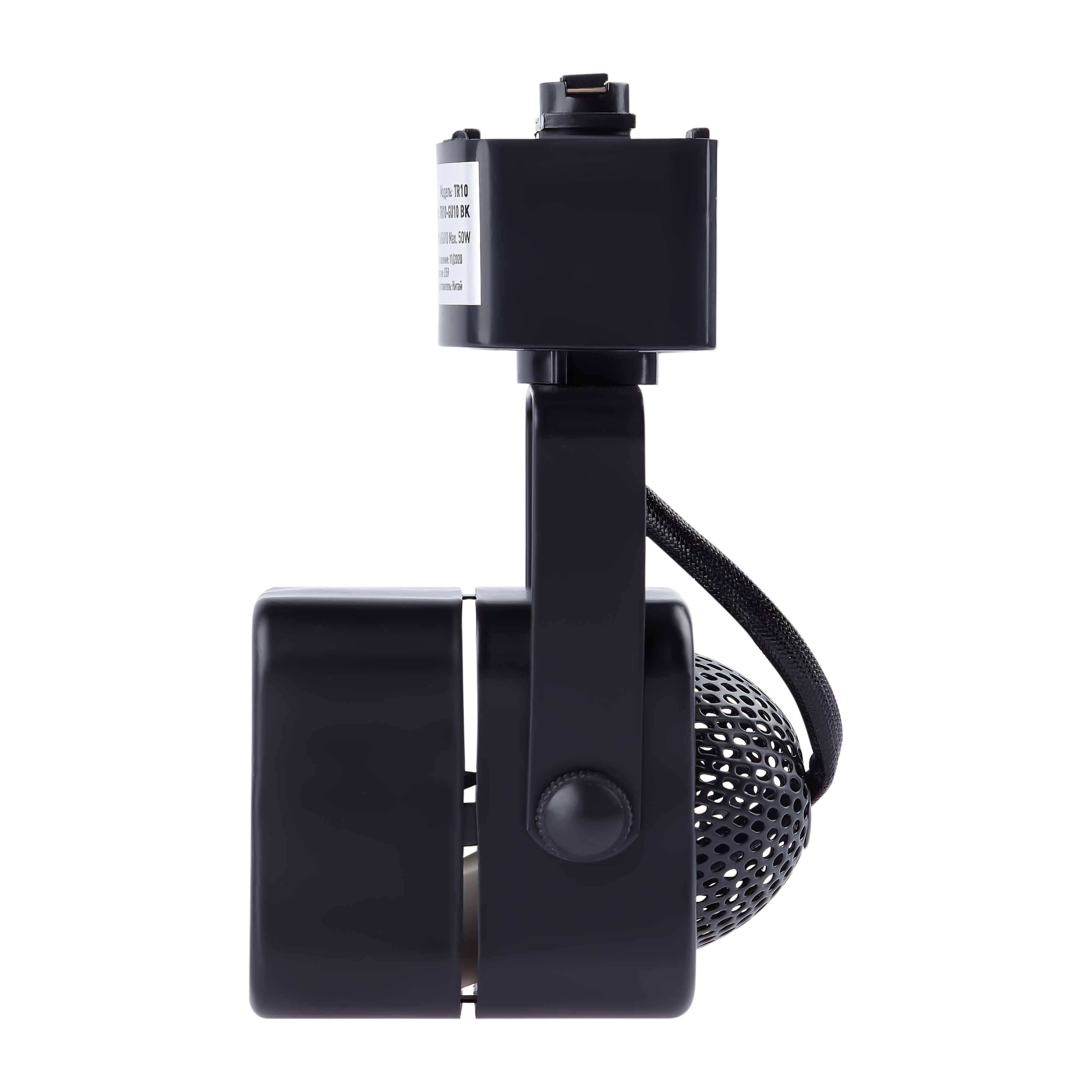 Трековый светильник однофазный ЭРА  TR10-GU10 BK MR16 черный