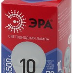 Лампочка светодиодная ЭРА RED LINE LED A60-10W-865-E27 R Е27 / E27 10 Вт груша холодный дневной свет