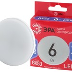 LED GX-6W-865-GX53 R ЭРА (диод, таблетка, 6Вт, хол, GX53) (10/100/4800)