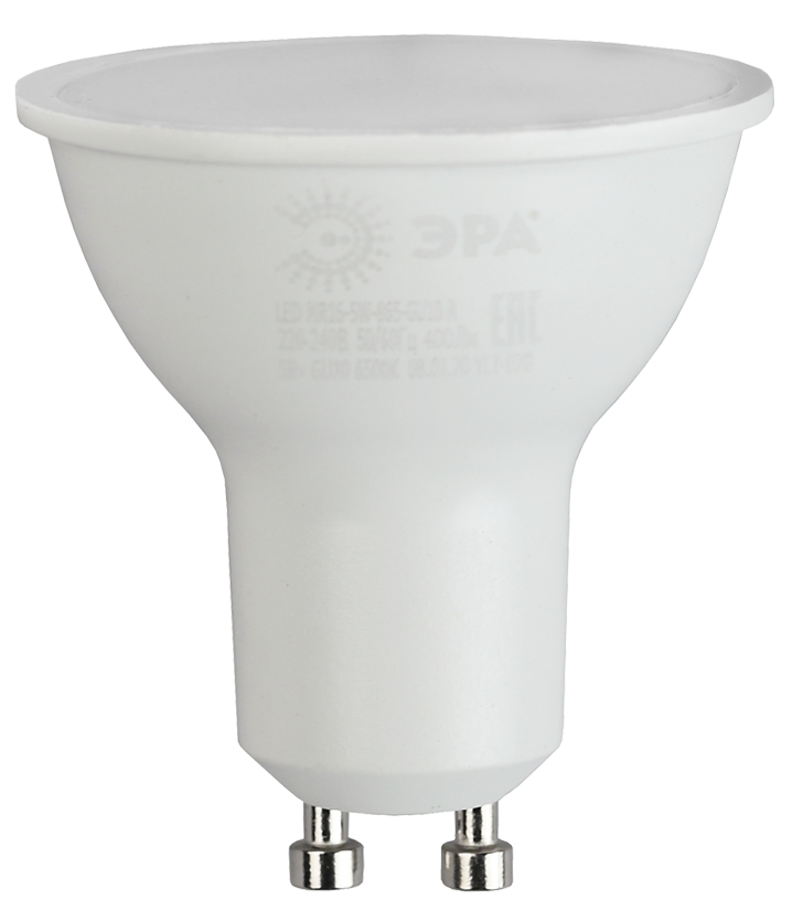 Лампочка светодиодная ЭРА RED LINE LED MR16-11W-865-GU10 R GU10 11 Вт софит холодный дневной свет