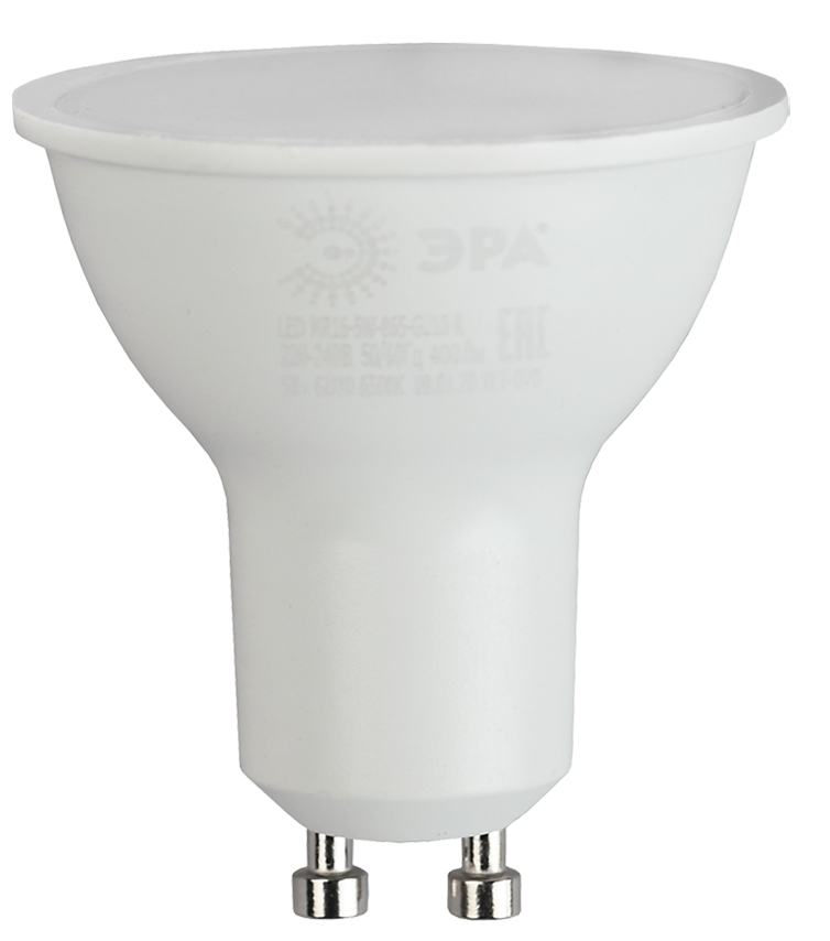 Лампочка светодиодная ЭРА RED LINE LED MR16-9W-865-GU10 R GU10 9 Вт софит холодный дневной свет