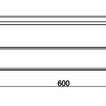 Светильник светодиодный линейный ЭРА  SPO-531-0-40K-018 18Вт 4000К 1400Лм IP20 600мм опал