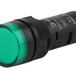 ЭРА Лампа AD16DS(LED)матрица d16мм зеленый 24В AC/DC (10/1000/28000)