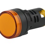 ЭРА Лампа AD22DS(LED)матрица d22мм желтый 230В (10/1000/12000)