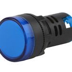 ЭРА Лампа AD22DS(LED)матрица d22мм синий 230В (10/1000/12000)