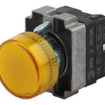 ЭРА Индикатор LAY5-BU65 желтого цвета d22мм (20/200/8000)