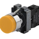 ЭРА Кнопка управления LAY5-BL51 без подсветки желтая 1з (20/200/6000)