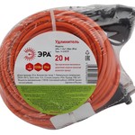 ЭРА Удлинитель силовой UPx-1-2x1-20m-IP44 в бухте б/з 20м 1 гн ПВС 2х1 (10/240)