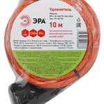 ЭРА Удлинитель силовой UPx-1e-3x0.75-10m-IP44 в бухте c/з 1 гн 10м ПВС 3х0.75 (15/360)
