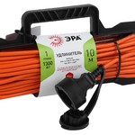 ЭРА Удлинитель силовой UFx-1e-3x0.75-10m-IP44 на рамке c/з 1 гн 10м ПВС 3x0.75 (8/192)