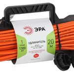 ЭРА Удлинитель силовой UFx-1e-3x0.75-20m-IP44 на рамке c/з 1 гн 20м ПВС 3x0.75 (6/144)
