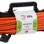 ЭРА Удлинитель силовой UFx-1e-3x1.5-20m-IP44 на рамке c/з 1 гн 20м ПВС 3x1.5 (5/120)